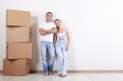 Movers handling residential relocations in Harold Park apartments