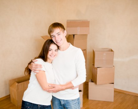 Commercial move with furniture and stock transport for a business