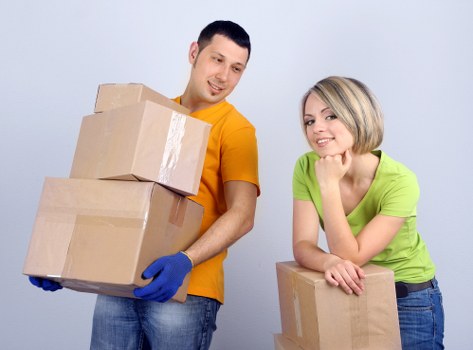 Local removals team loading furniture for a Harold Park move