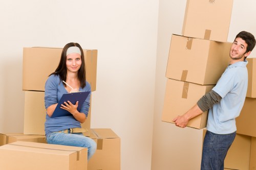 Removing bulky sofas, beds, and tables from a Harold Park property