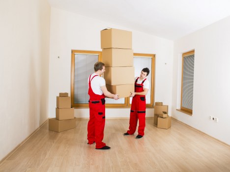 Careful packing and transport process for an apartment move in Harold Park